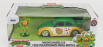 Jada Volkswagen Beetle 1962 - Michelangelo Ninja Turtles - Tartarughe Ninja 1:24 Žlutá Zelená