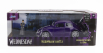 Jada Volkswagen Beetle Maggiolino Custom With Wednesday Addams & Thing Figure 1959 1:24 Modrá Černá