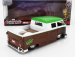 Jada Volkswagen T1 Double Cabine Pick-up 1963 With Groot Figure - Guardians Of The Galaxy 1:24 Hnědá Bílá Zelená