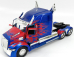 Jada Western star 5700 Xe Tractor Truck 2009 - Optimus Prime Transformers V L'ultimo Cavaliere - Movie 2017 1:24 Modrá Met Červená