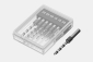 JAKEMY 6in1 H4.0 Micro Hexagonal Hole-Punching Drill Bits