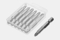 JAKEMY 6in1 H6.3 Anti-Slip Long Screwdriver Bits