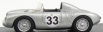 Jolly-model Porsche 550rs Spider N 33 24h Le Mans 1957 Herrmann - Frankenberg 1:43 Silver
