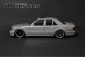 Karoserie APlastics - Mercedes-Benz E-Klasse W124 E500 - 1/10, 195mm
