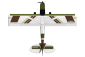 RC letadlo KAVAN Norden 1600mm ARF bush