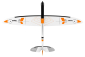 RC letadlo KAVAN Twisty 1512mm, oranžová