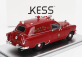 Kess-model Chevrolet National Ambulance Royal Oak Michigan Fire Protection Fire Engine 1954 1:43 Red