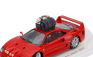 Kess-model Ferrari F40 Snow Drifting In Japan With Pilot Driver 1993 1:43 Red