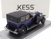 Kess-model Isotta fraschini Tipo 8a Landaulet Sala Semiconvertible Open 1924 1:43 Modrá Černá