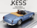 Kess-model Modena 250gt California Spider Open 1961 1:43 Světle Modrá Met