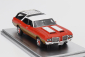 Kess-model Oldsmobile Vista Cruiser 442 Sw Station Wagon 1972 1:43 Červené Bílé Dřevo