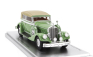 Kess-model Pierce arrow 124 Convertible Berline Sedan Le Baron Closed 1933 1:43 Světle Zelená