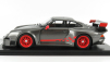 Kess-model Porsche 911 993 Gt1 Almeras 1993 1:18 Grey Met Red