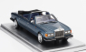 Kess-model Rolls royce Silver Spur Landaulette Semicovertible Open 1987 1:43 Modrá Met Černá
