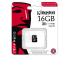 Kingston microSDHC 16GB UHS-I (90R/45W) Industrial Temp Card