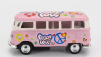 Kinsmart Volkswagen T1 Samba Minibus Flower 1962 - Without Box 1:64 Pink