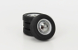 Kk-scale Accessories Set 4x Wheels And Rims For Fiat 500 1968 1:12 Černý Chrom