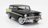 Kk-scale Chevrolet Bel Air Nomad Sw Station Wagon Custom 1956 1:18 Černá Žlutá