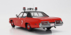 Kk-scale Dodge Monaco N 7 Chicago Fire Engine Department 1974 1:18 Červená Černá