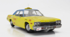 Kk-scale Dodge Monaco Taxi Texas Cab B38 1974 1:18 Žlutá Modrá