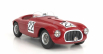 Kk-scale Ferrari 166mm Barchetta 2.0l V12 Spider Team N 22 1:18, červená