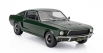 Kk-scale Ford usa Mustang Fastback - Bullit Movie Edition 1968 1:18 Plochá Zelená