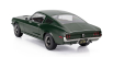 Kk-scale Ford usa Mustang Fastback - Bullit Movie Edition 1968 1:18 Plochá Zelená