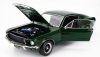 Kk-scale Ford usa Mustang Gt Fastback Coupe 1968 1:12 Zelená