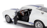 Kk-scale Ford usa Mustang Shelby Gt500 Eleanor Coupe 1967 1:12 Bílá Modrá