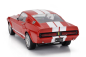 Kk-scale Ford usa Mustang Shelby Gt500 Eleanor Coupe 1967 1:12 Červená Bílá