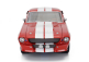 Kk-scale Ford usa Mustang Shelby Gt500 Eleanor Coupe 1967 1:12 Červená Bílá