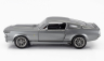 Kk-scale Ford usa Mustang Shelby Gt500 Eleanor Coupe 1967 1:12 Šedá Černá