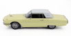 Kk-scale Ford usa Thunderbird Cabriolet Hard-top Closed 1966 1:18 Žlutá Bílá