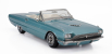 Kk-scale Ford usa Thunderbird Cabriolet Open 1966 1:18 Světle Modrá