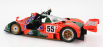 Kk-scale Mazda 787b 2.6l Team Mazdaspeed Co. Ltd. N 55 1:18, oranžovozelená