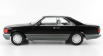 Kk-scale Mercedes benz S-class 560sec (c126) Coupe 1985 1:18 Black