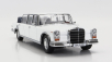 Kk-scale Mercedes benz S-class 600 Pullman (w100) Landaulet Semiconvertible 1964 1:18 Bílá