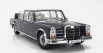 Kk-scale Mercedes benz S-class 600 Pullman (w100) Landaulet Semiconvertible 1964 1:18 Tmavě Modrá