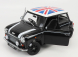 Kk-scale Mini Cooper Rhd 1992 With Union Jack 1:12 Černá Bílá