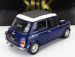 Kk-scale Mini Cooper Sunroof Rhd 1992 1:12 Modrá Met Bílá