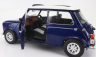 Kk-scale Mini Cooper Sunroof Rhd 1992 1:12 Modrá Met Bílá