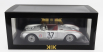 Kk-scale Porsche 550 Rs Spider 1.5l Team Porsche Kg N 37 24h Le Mans 1955 H.polensky - R.von Frankenberg 1:12 Silver