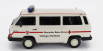 Kk-scale Volkswagen T3 Minibus Deutsches Rotes Kreuz Ambulance 1987 1:18 Creme Red