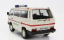 Kk-scale Volkswagen T3 Minibus Deutsches Rotes Kreuz Ambulance 1987 1:18 Creme Red