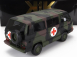 Kk-scale Volkswagen T3 Minibus  German Army Ambulance 1987 1:18 Vojenská Kamufláž