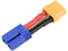 Konverzní kabel EC5 přístroj - XT-90 baterie 10AWG