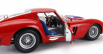 Kyosho Ferrari 250 Gto 3.0l V12 Coupe Team Pierre Noblet N 19 1:18, červená