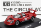 Kyosho Ferrari Dino 206 N 17 Racing 1967 s knížkou 1:64, červená