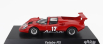 Kyosho Ferrari Dino 206 N 17 Racing 1967 s knížkou 1:64, červená
