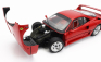 Kyosho Ferrari F40 Light Weight With Lexan Windows 1987 1:18 Red